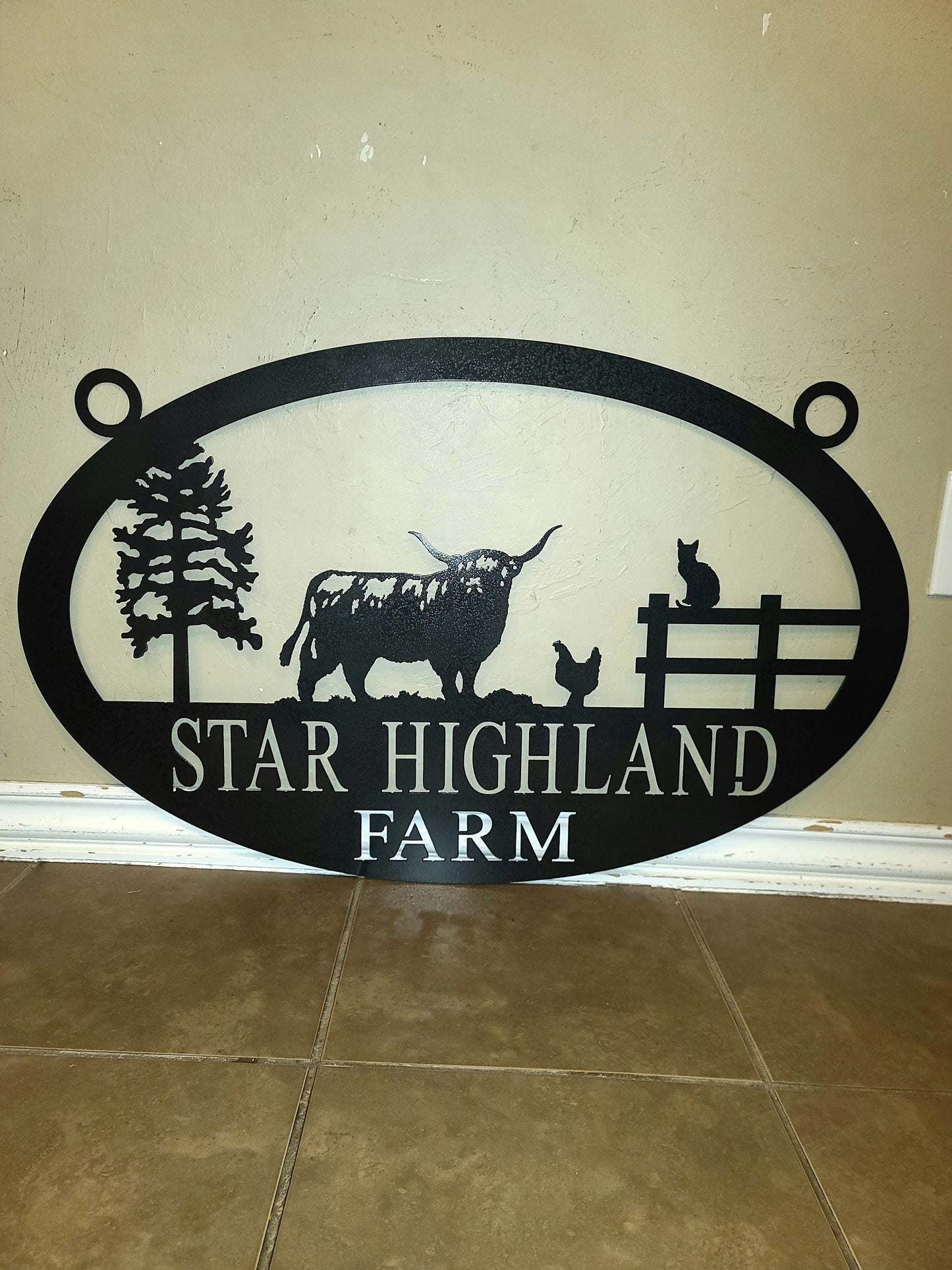 Highland cow & animals design