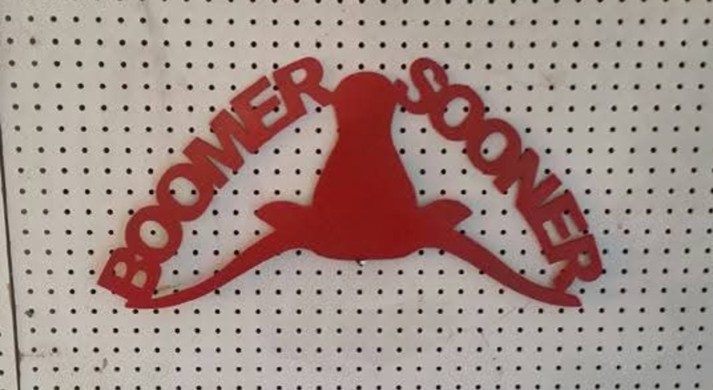 Boomer Sooner Upside Down Longhorn