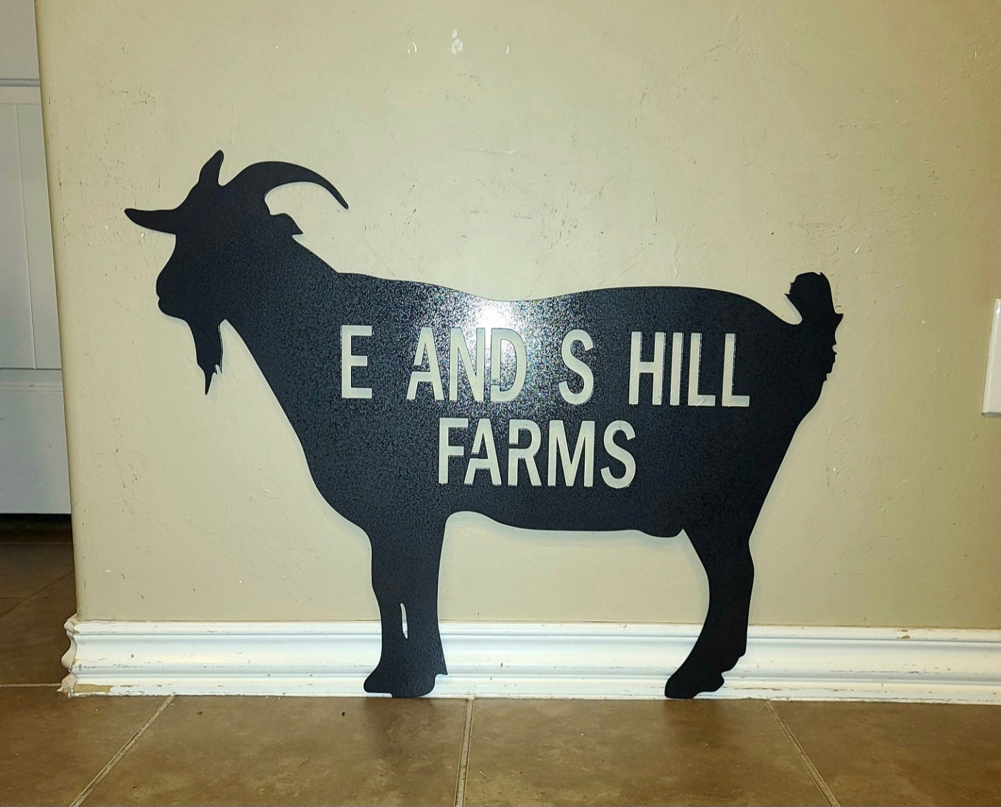 Personalized Goat Signs