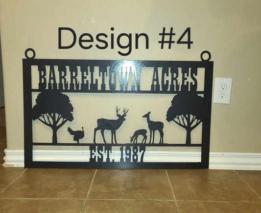 Different Deer Signs PICK ONE!