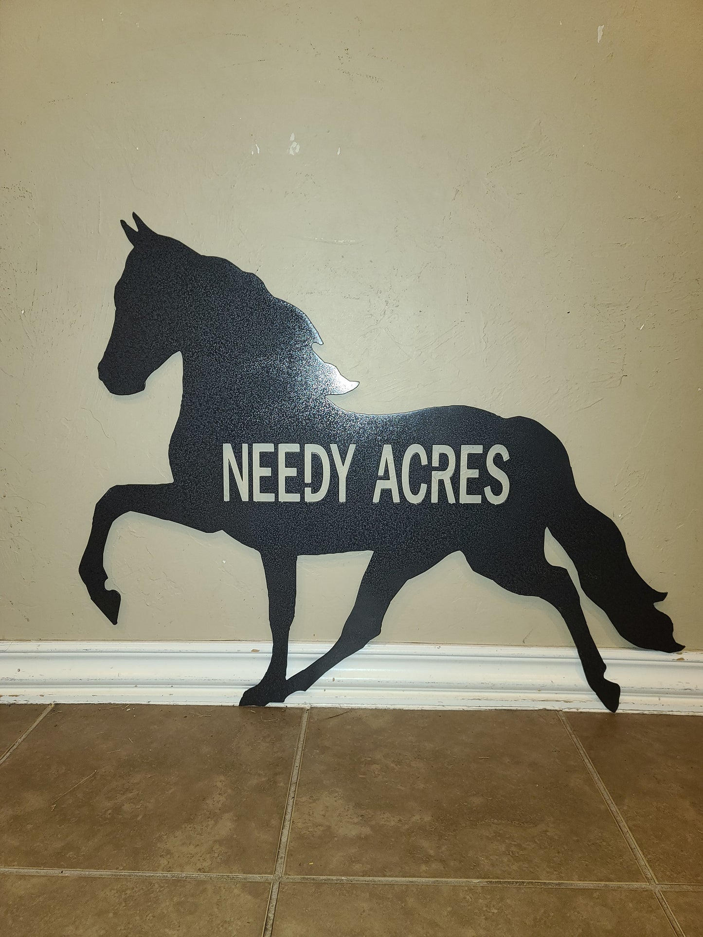 ANY Horse with words you want!