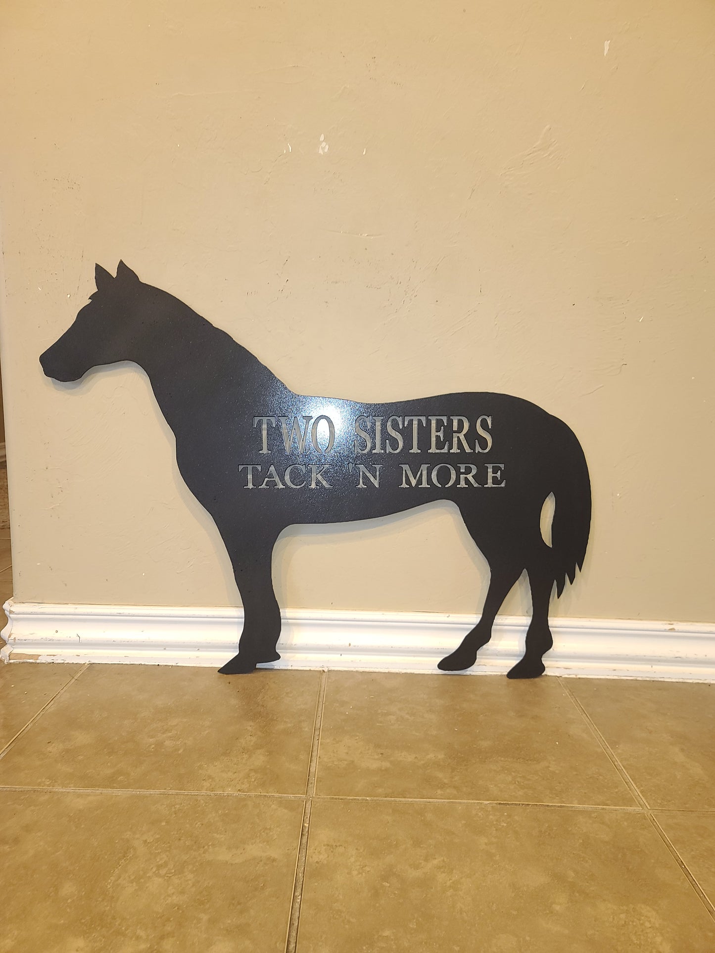 ANY Horse with words you want!