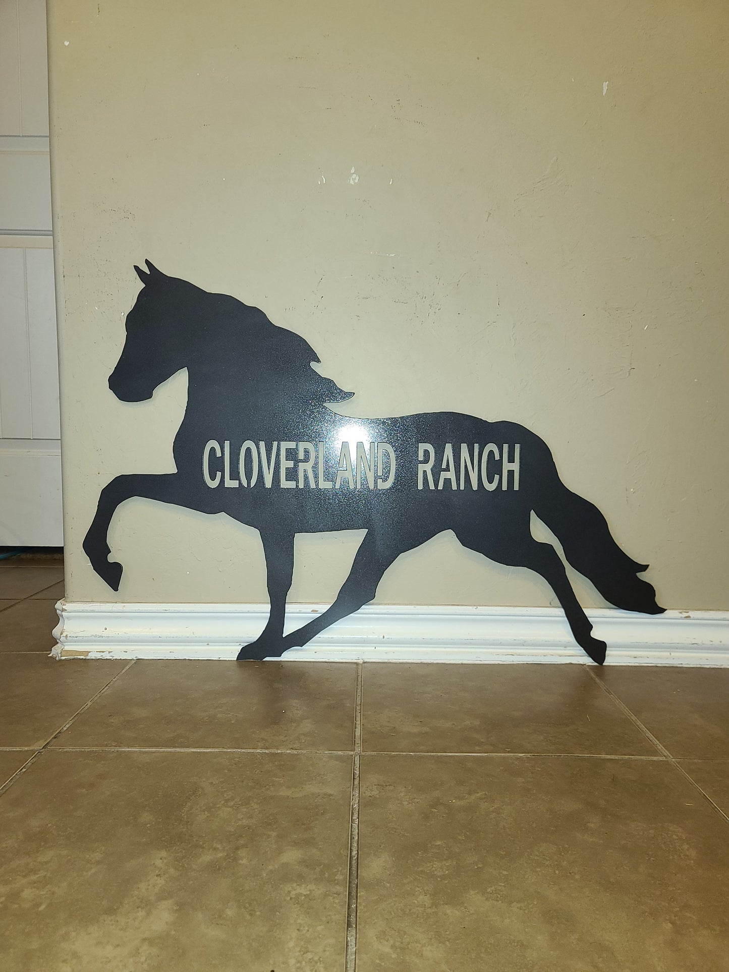 ANY Horse with words you want!