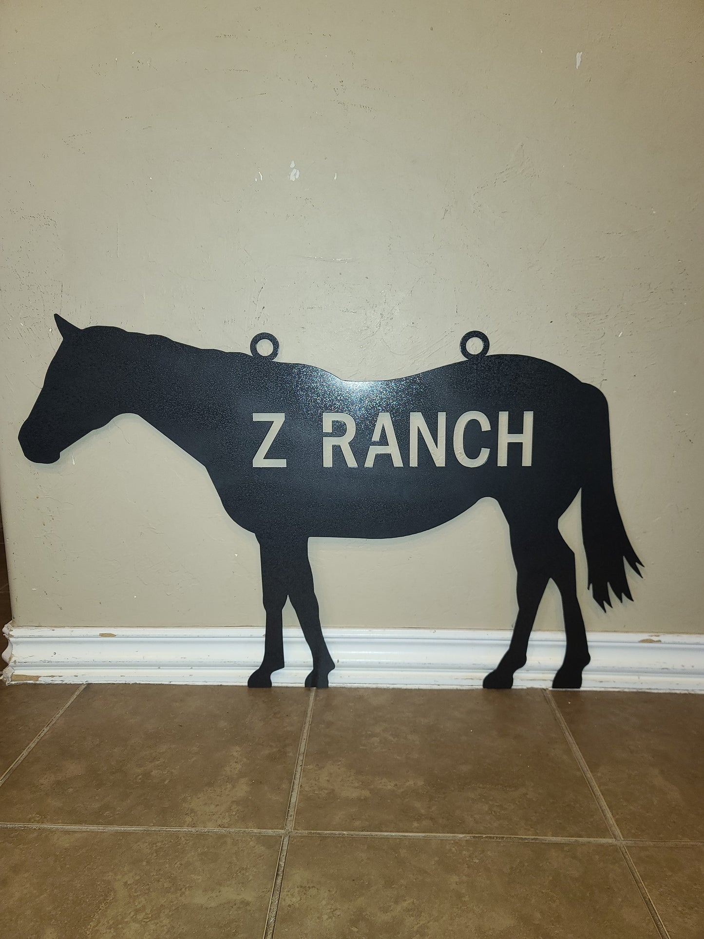 ANY Horse with words you want!