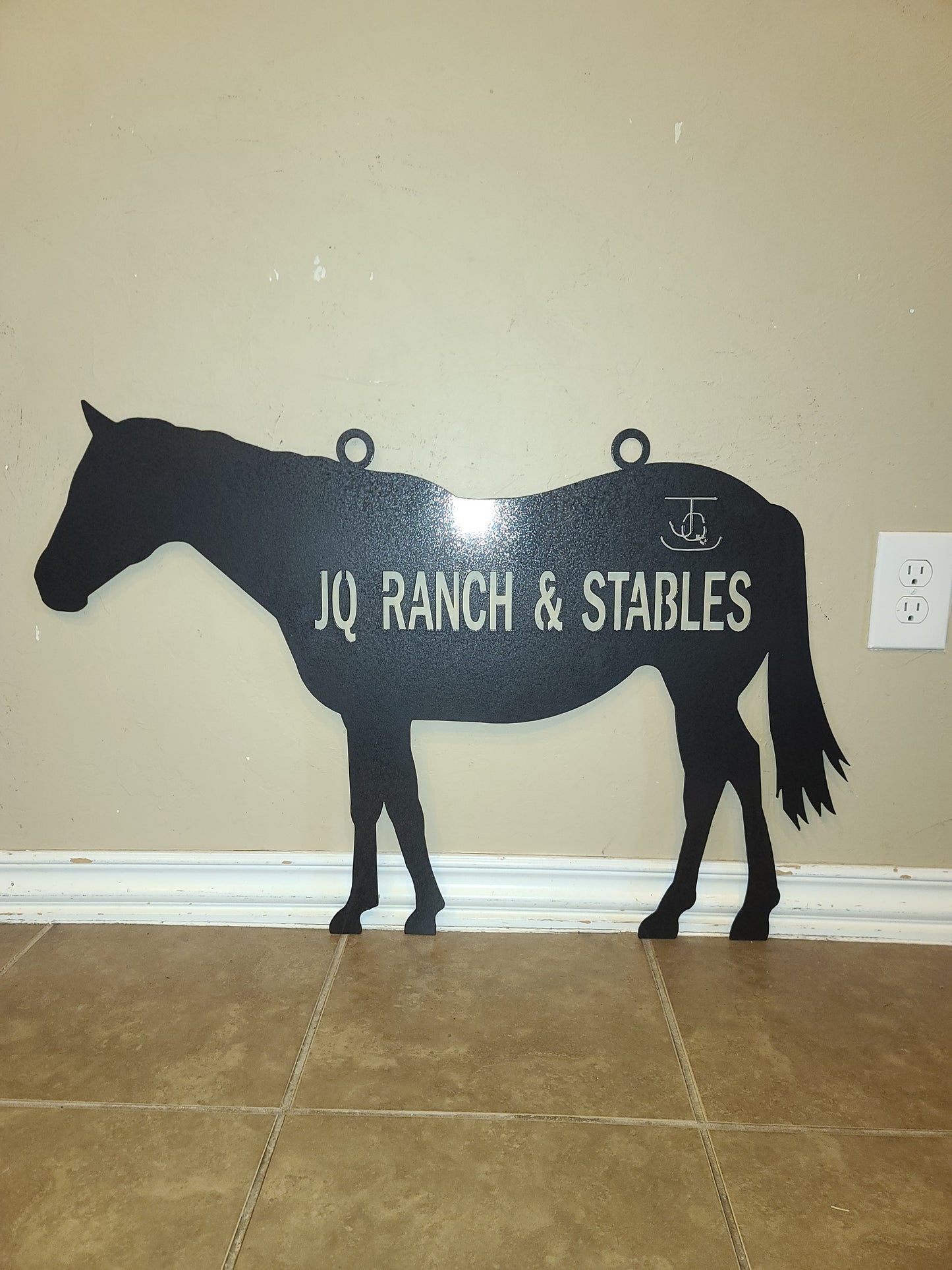 ANY Horse with words you want!