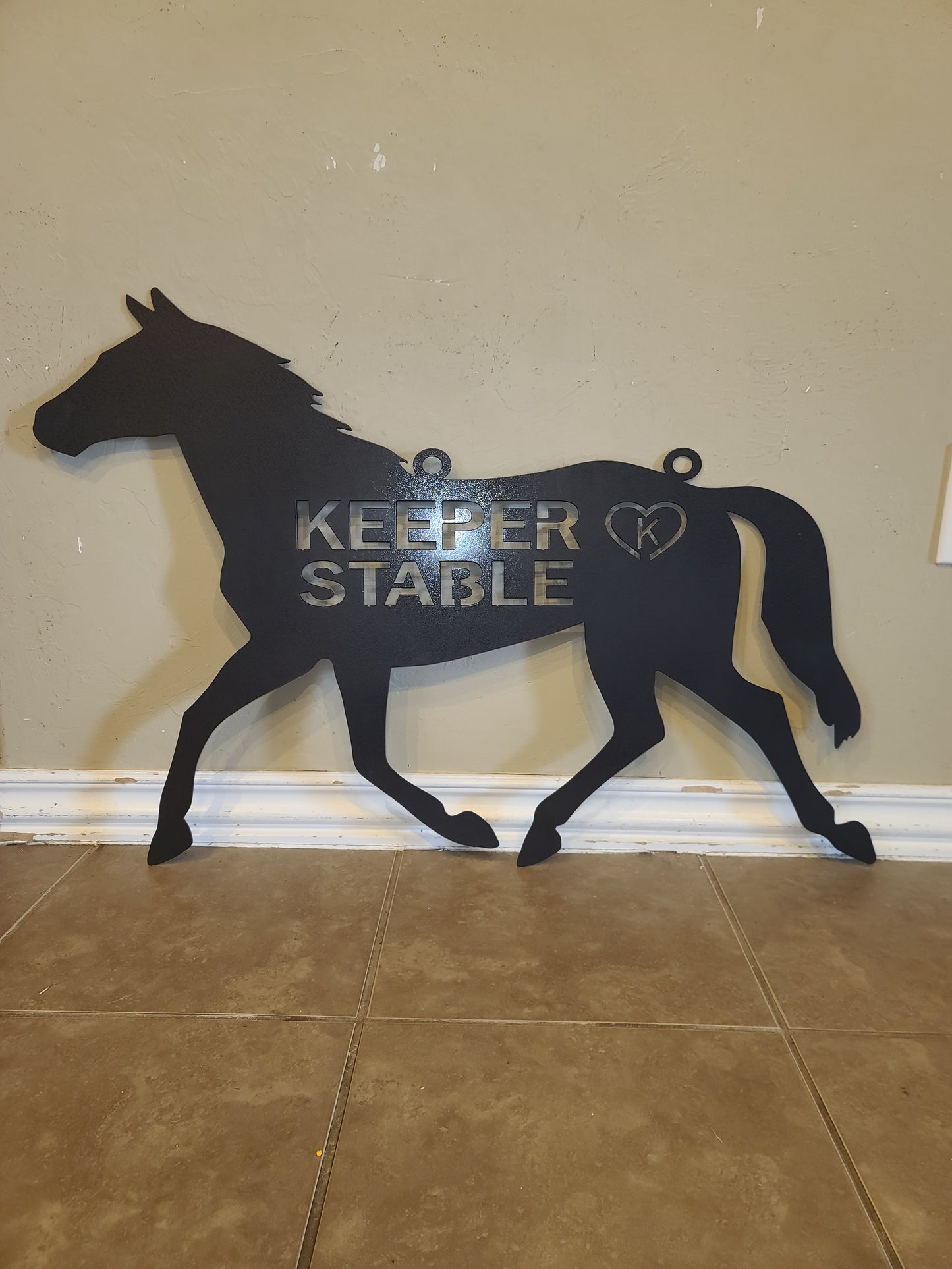 ANY Horse with words you want!