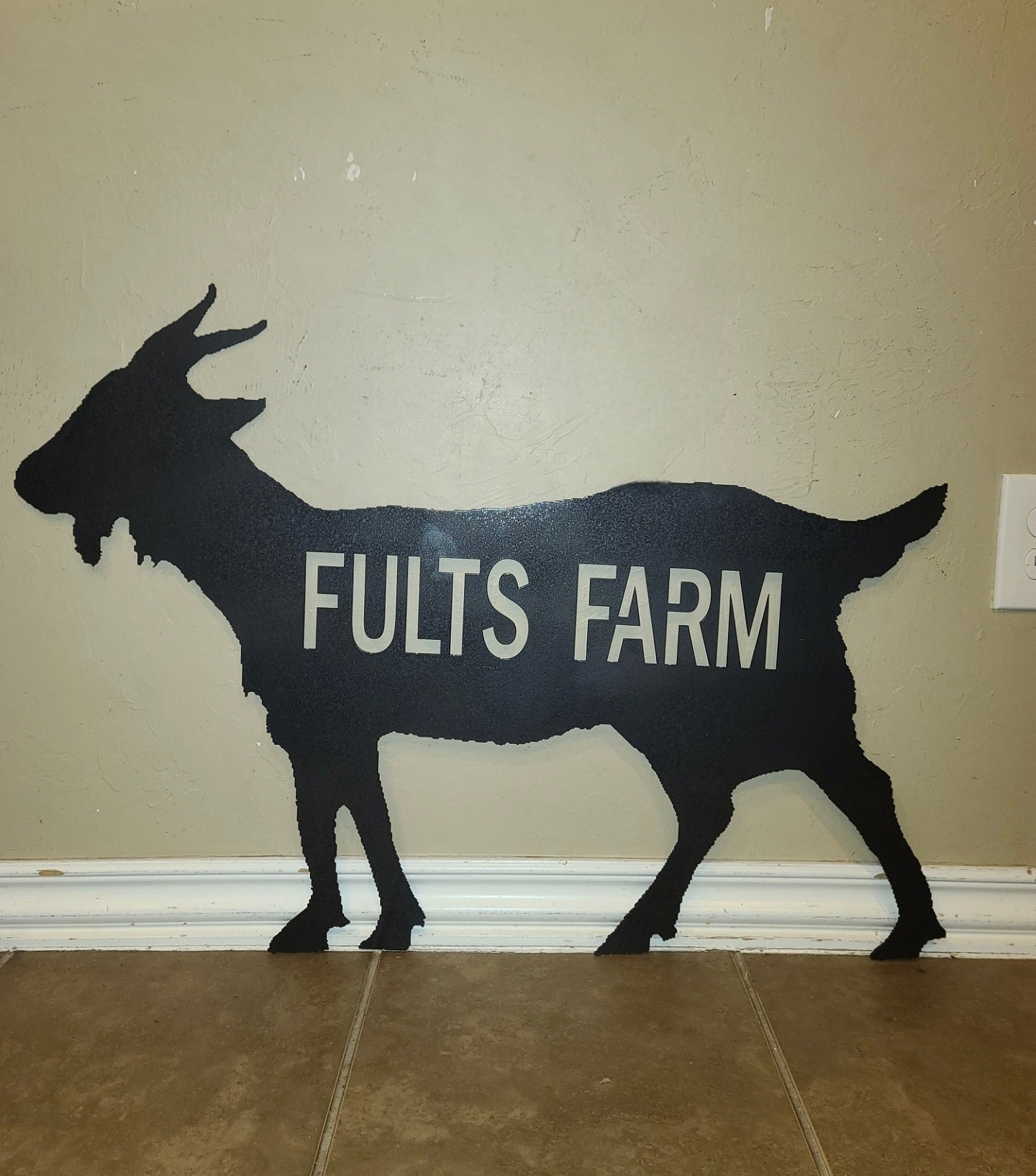 Personalized Goat Signs