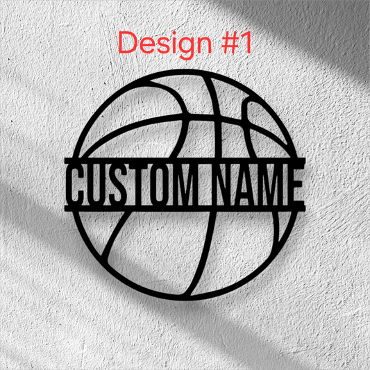 🏀 Basketball Metal Signs
