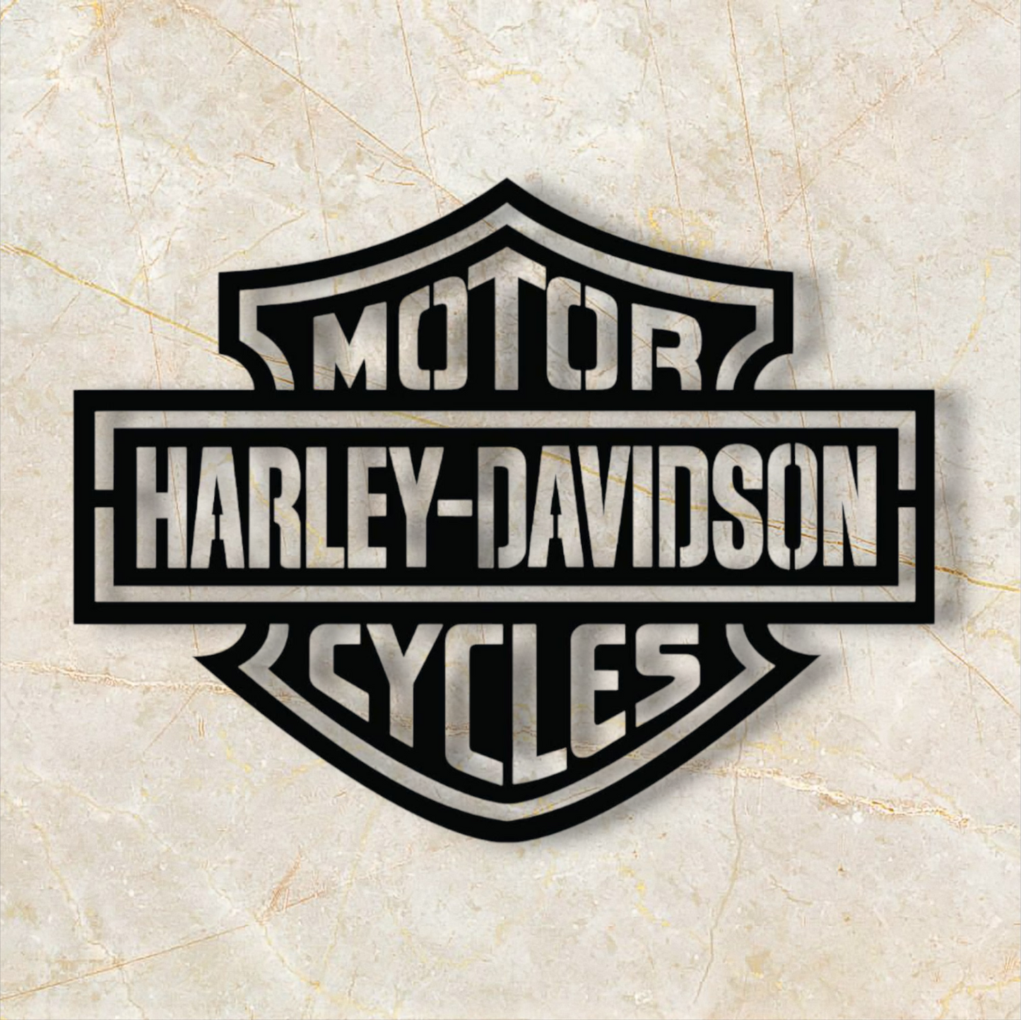 Harley Davison Metal Sign