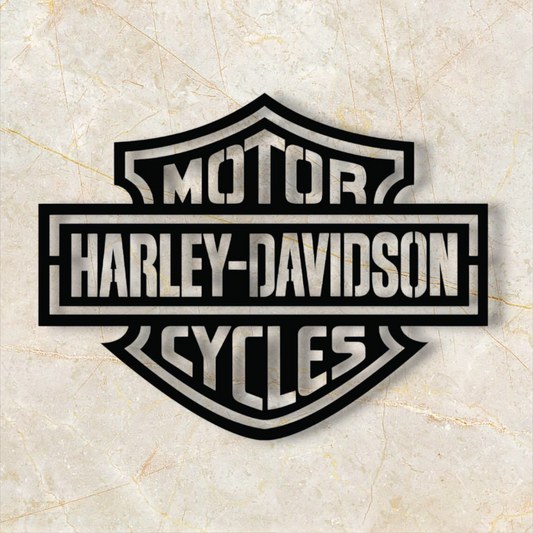 Harley Davison Metal Sign